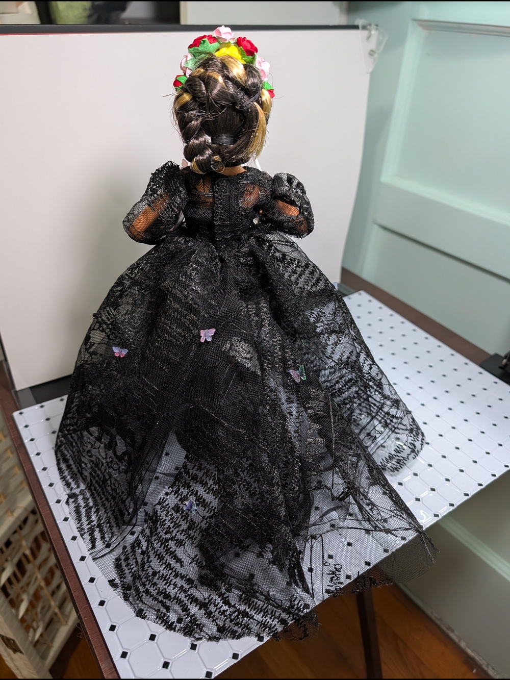 2020 Day Of The Dead Barbie Custom Restyle OOAK - Picture 8 of 12